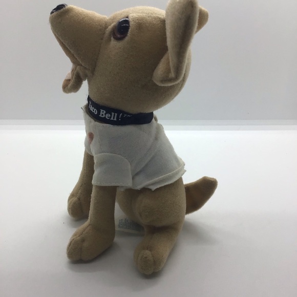 Chihuahua Yo Quiero Taco Bell Dog Plush Stuffed w Photo Shirt 6" Plush Applause - Picture 8 of 15